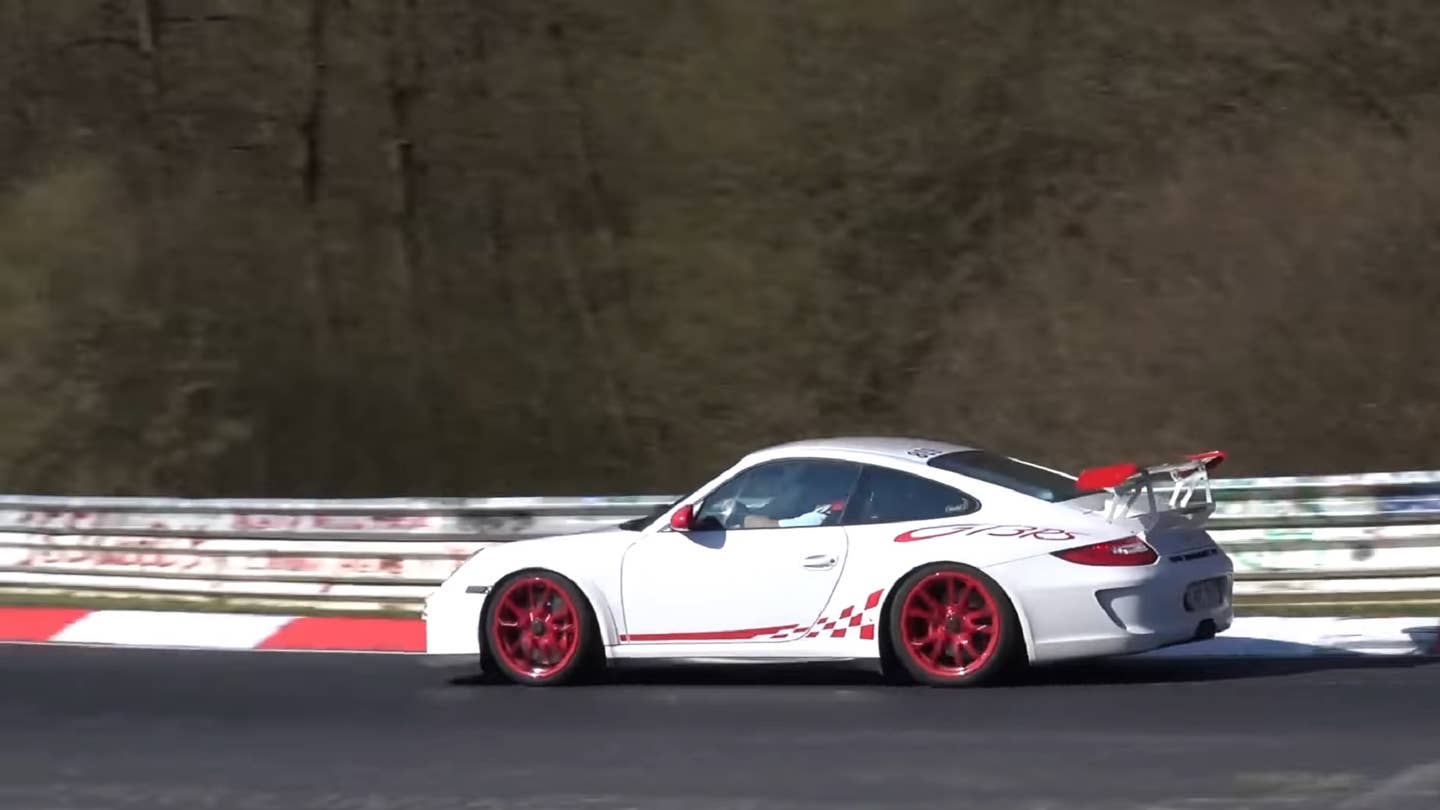 Nonstop Porsche 911 GT3 Action At The Nurburgring