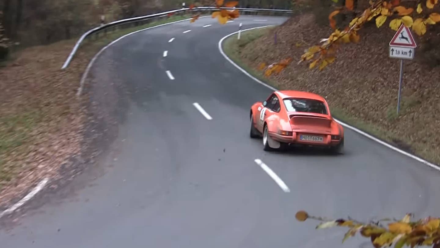 Vintage Porsche Rally Sounds Are The Greatest Sounds