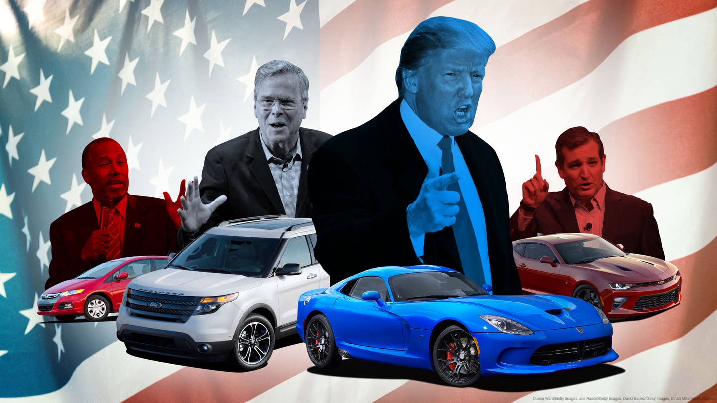 2016 Presidential Campaign Special: GOP Candidate Spirit Cars