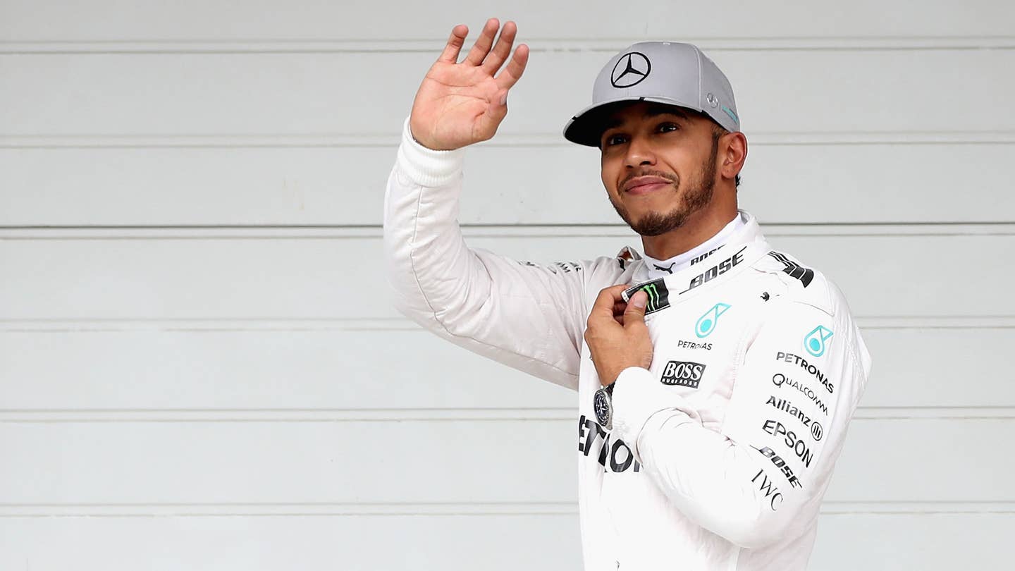 Lewis Hamilton On Top in F1 Brazil Qualifying