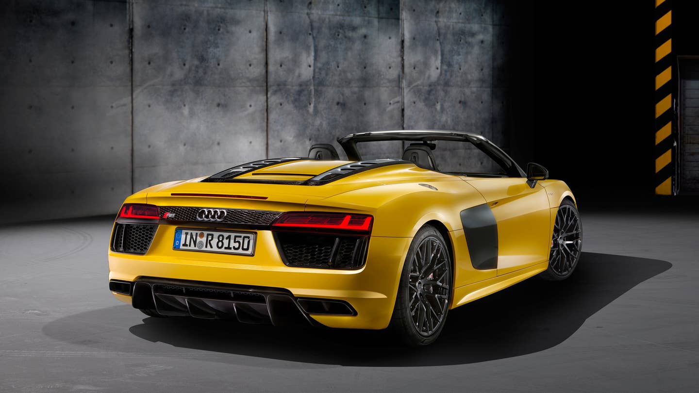 The New Audi R8 Spyder Is a Sports Car to Be Seen In