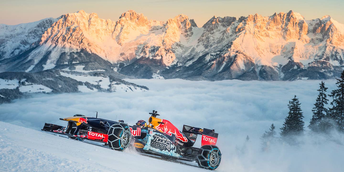 Max Verstappen And Red Bull F1 Go On a Ski Holiday