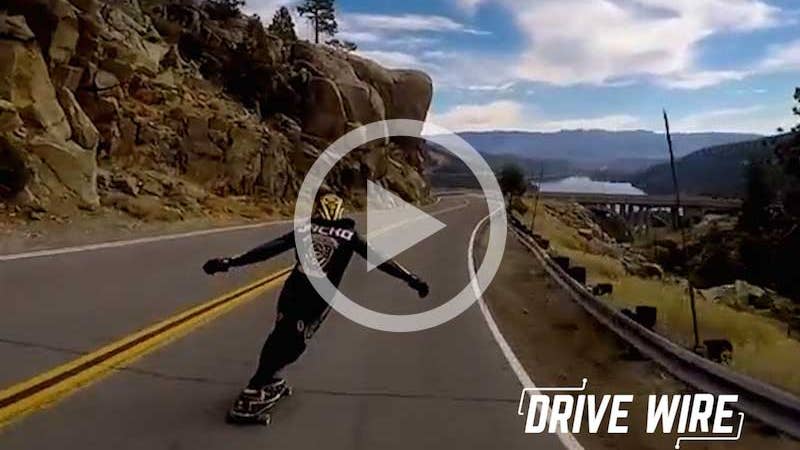 Drive Wire: Watch Longboarders Bomb Down Donner Pass