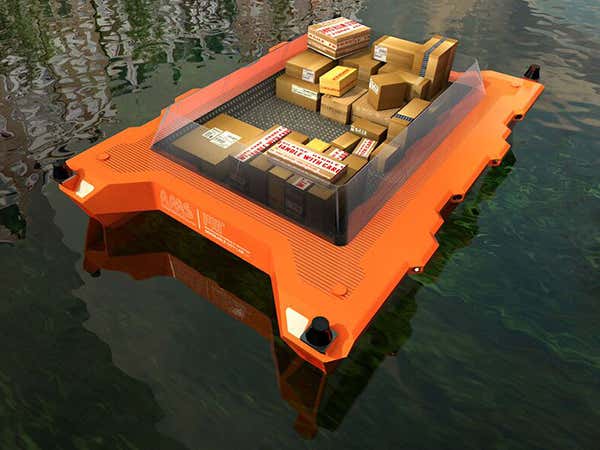 amsterdam robot robot autonomous self driving boat the drive