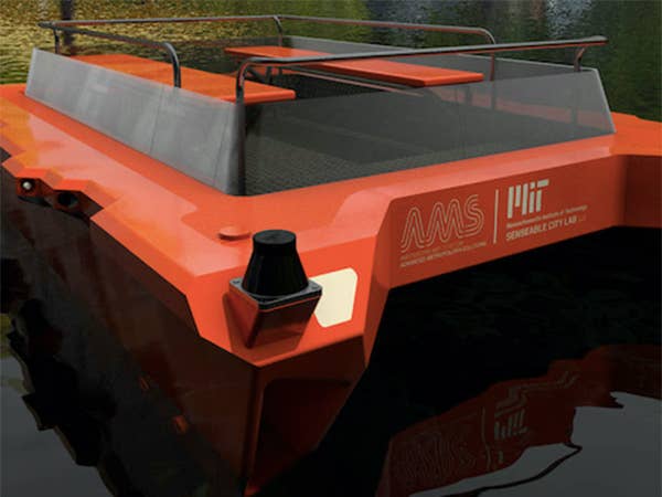 amsterdam robot robot autonomous self driving boat the drive