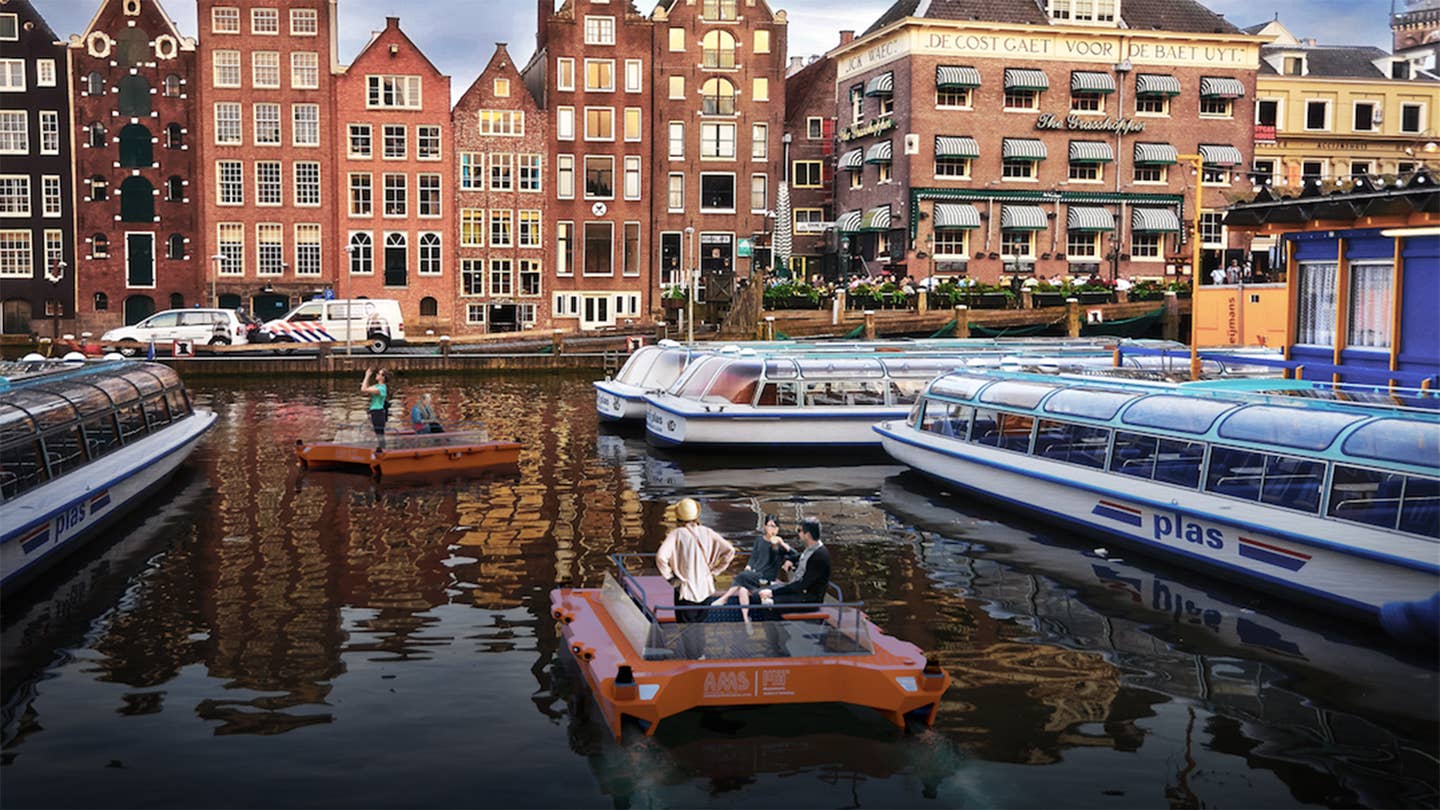 Amsterdam to Launch Fleet of Autonomous Boats