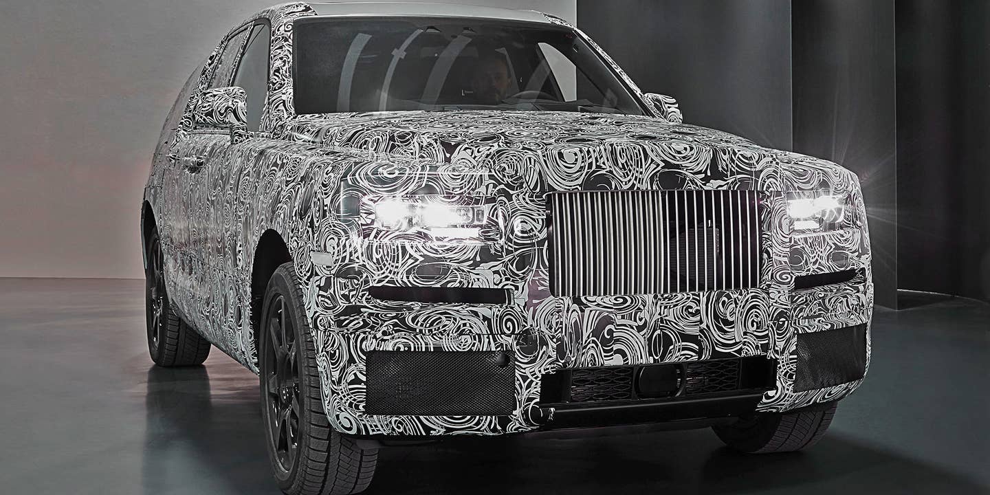 Rolls-Royce Gives Us the Best Look Yet at the Cullinan SUV