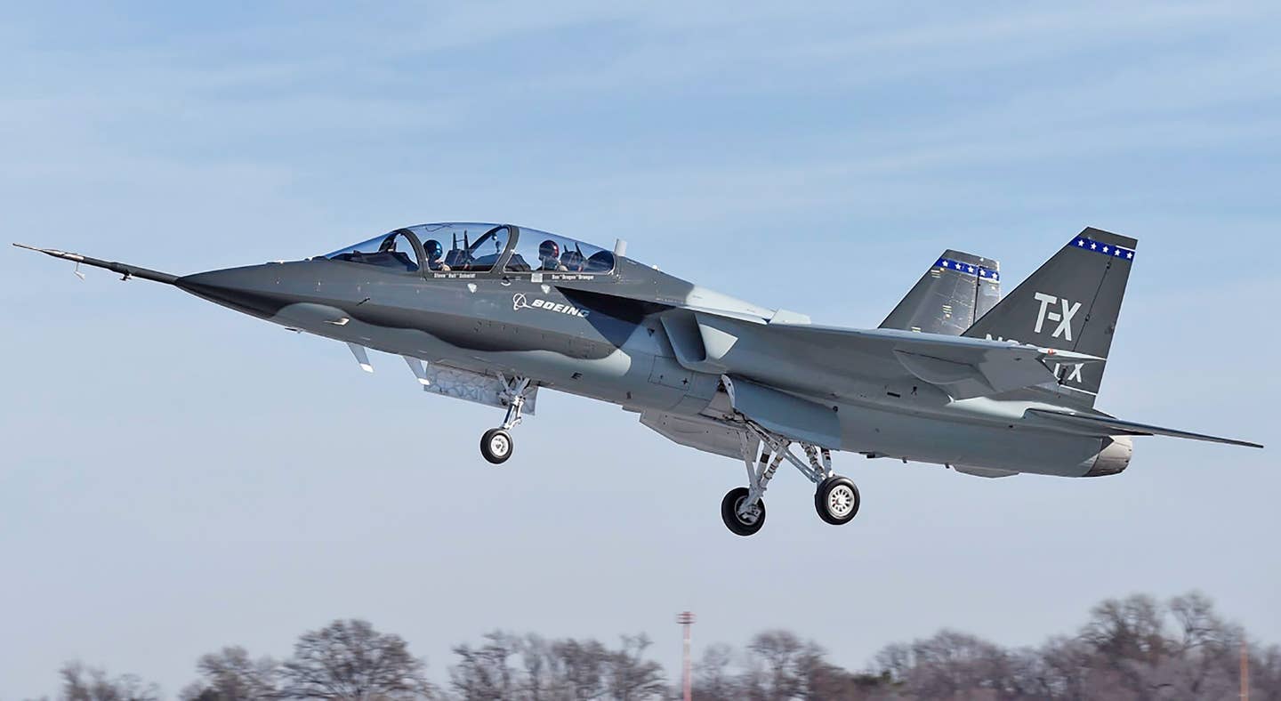 Boeing&#8217;s T-X Jet Trainer Takes to the Air as New Contender Emerges