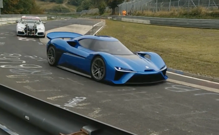 Looks Like NextEV’s 1360-hp Electric Hypercar is at the Nürburgring