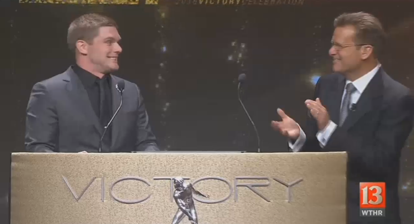 Conor Daly Delivers Stand-Up Comedy Routine at Indy 500 Banquet