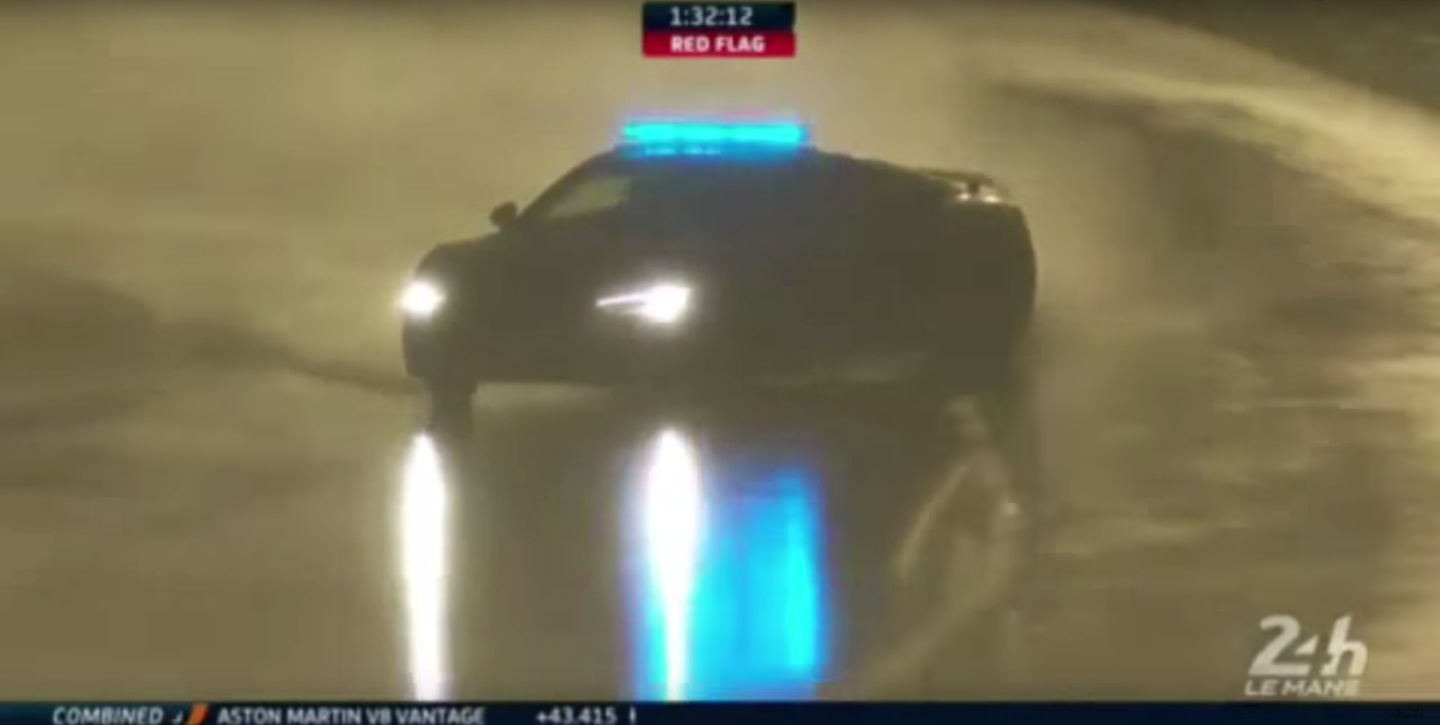 Oh, Nothing, Just Drifting the Safety Car at Le Mans
