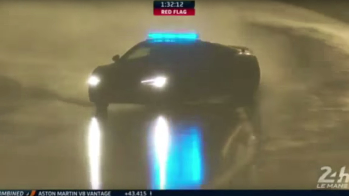 Oh, Nothing, Just Drifting the Safety Car at Le Mans