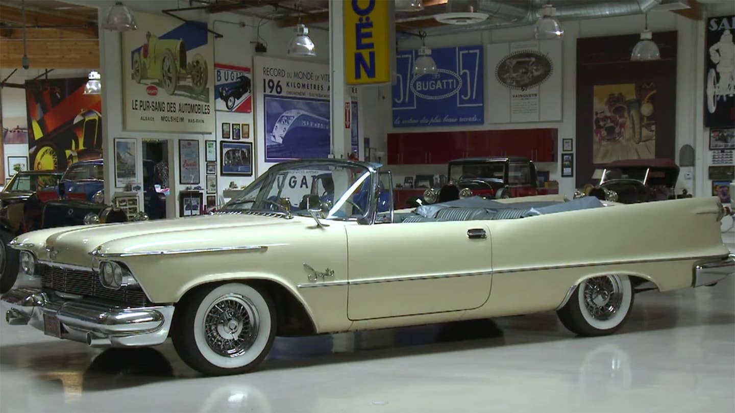Jay Leno’s 1958 Imperial Convertible Is One Massive Land Yacht