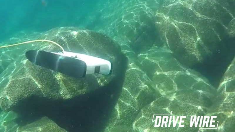 Drive Wire: Underwater Camera Drone