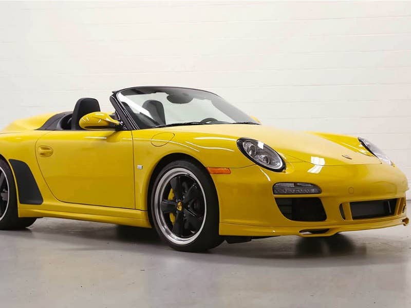 Worlds Only Speed Yellow 997 Speedster For Sale