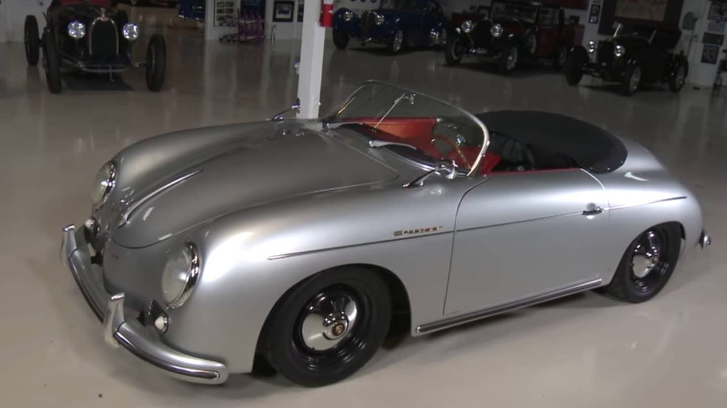 Jay Leno Drives A 356 Speedster Replica That Is Possibly Better Than The Real Thing