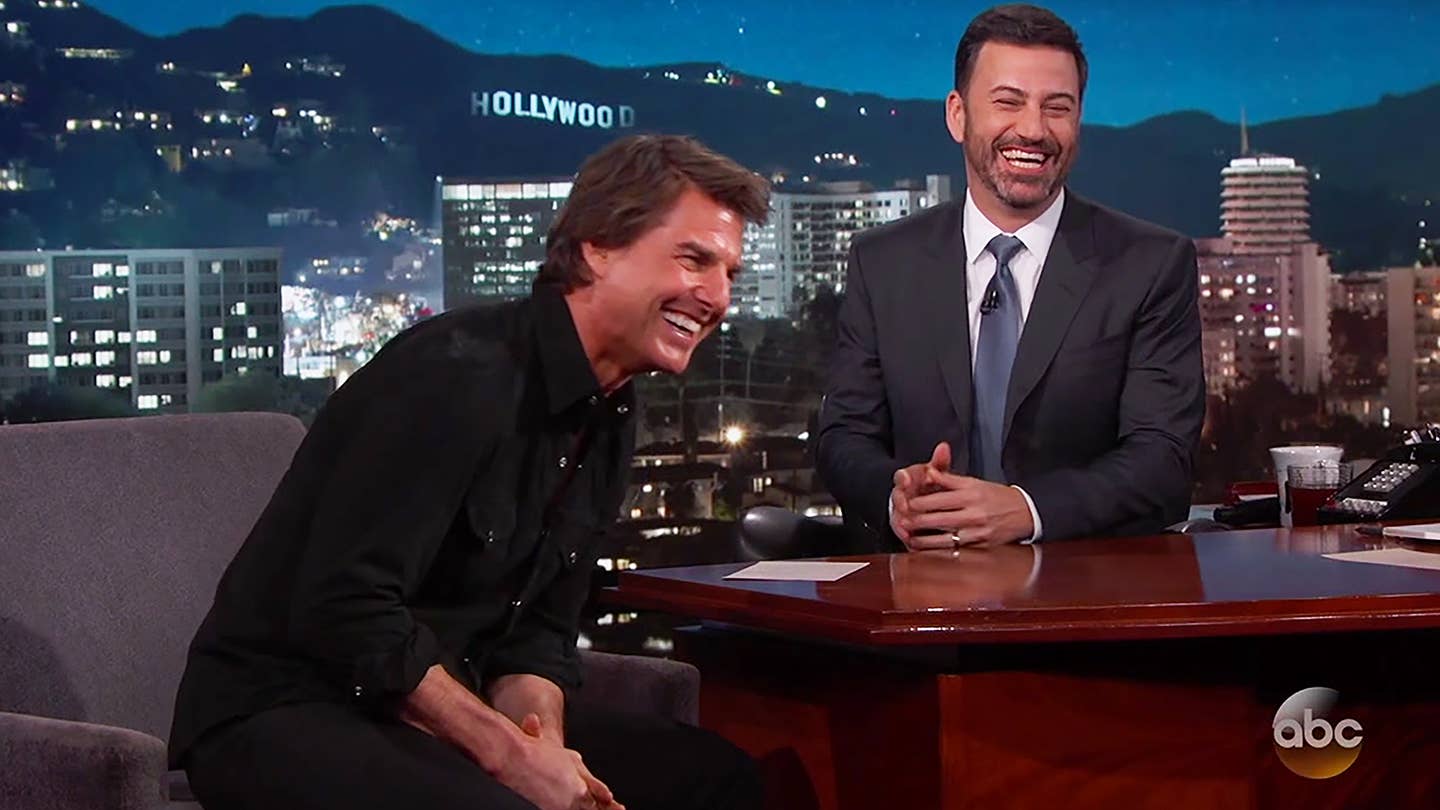 Tom Cruise Recounts A Wild Ride In An F-14 With ‘Bozo’ At The Controls