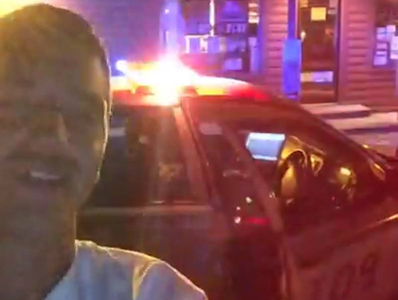 Man Steals Cop Car, Live Videos the Ensuing Chase On Facebook