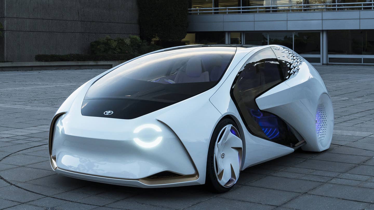 Toyota’s CES Concept Car Is a Futuristic Pod that Wants to Get to Know You