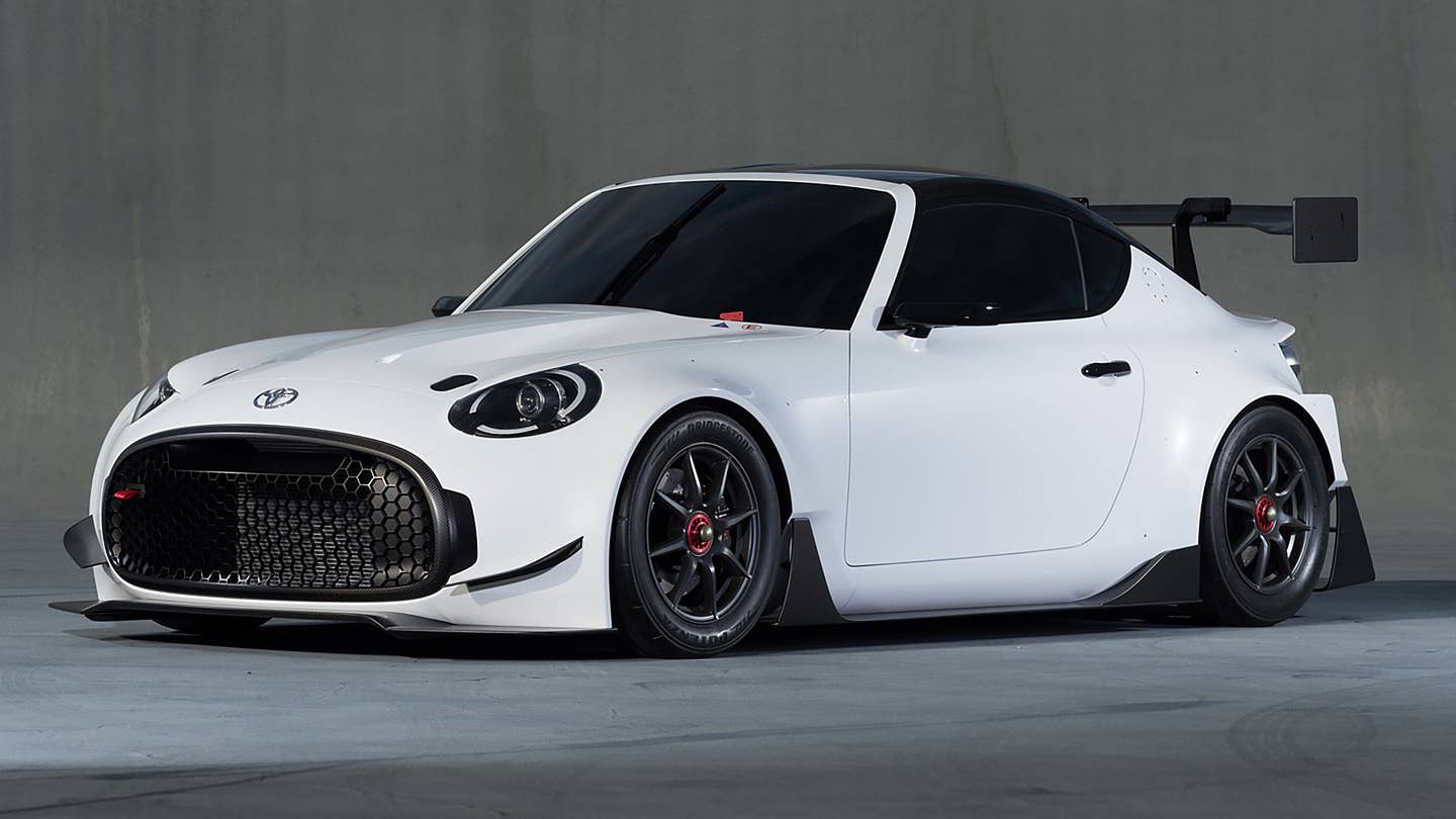 Toyota SF-R Racing Concept Is Slammed, Squat and Angry