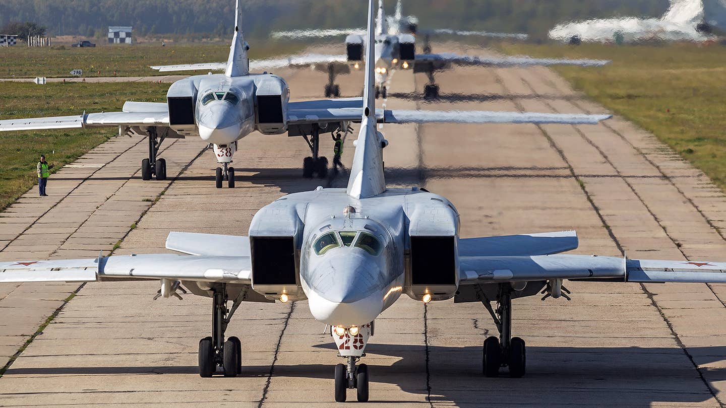 Russian Tu-22M3 Backfire Bombers Deploy To Western Iran: Report