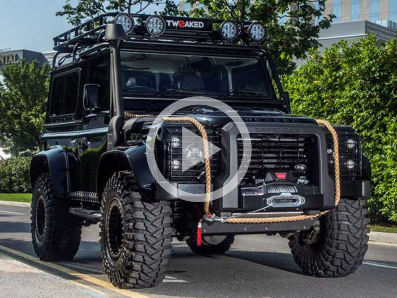 Design: Tweaked Automotive Brings The Spectre Edition Defender to The Consumer