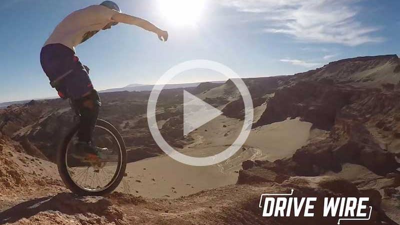 Drive Wire: Off-road Unicycling Through The Mountains Is Weird And Impressive