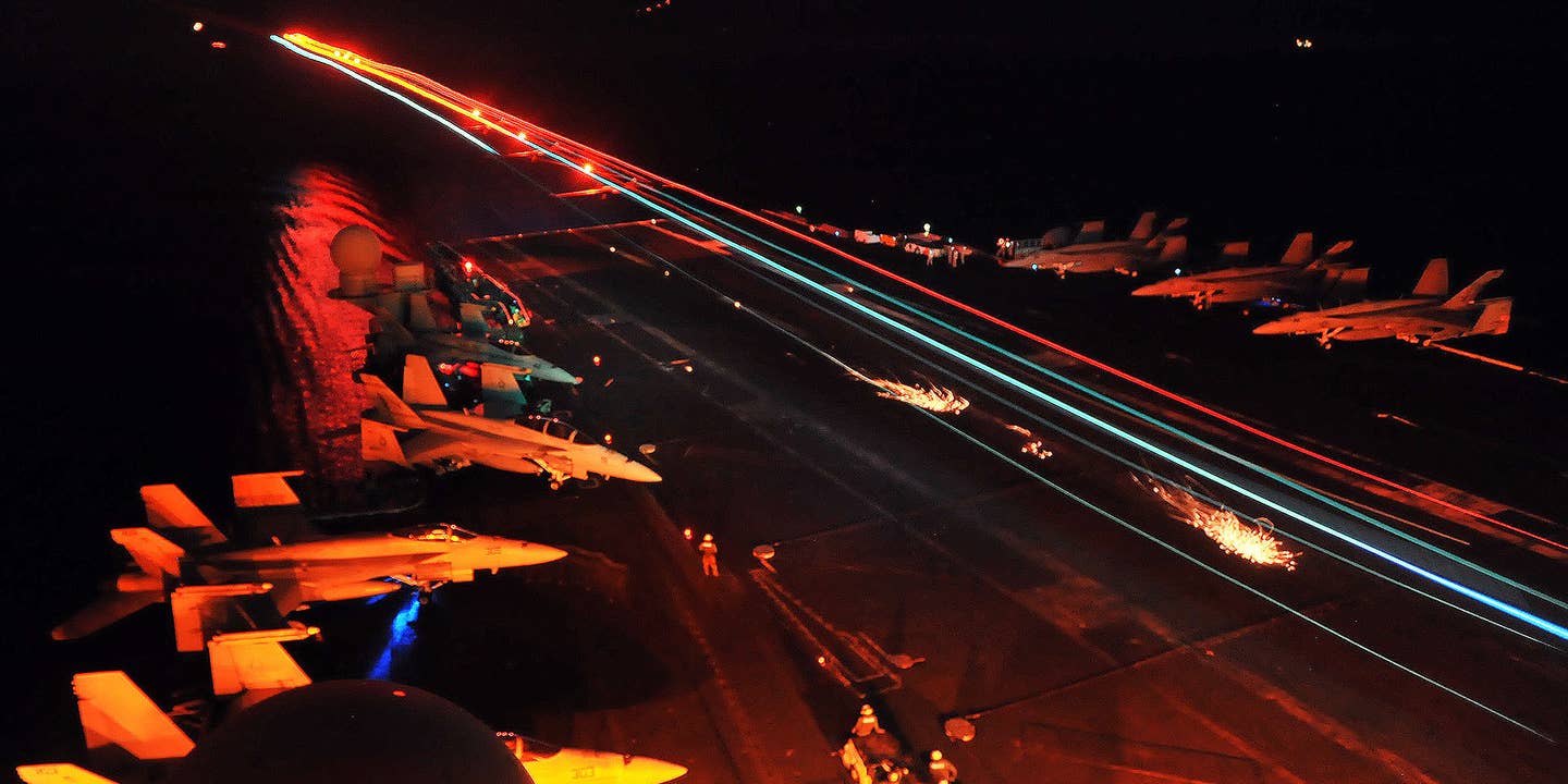 How To Land A Fighter On An Aircraft Carrier On A Stormy Night