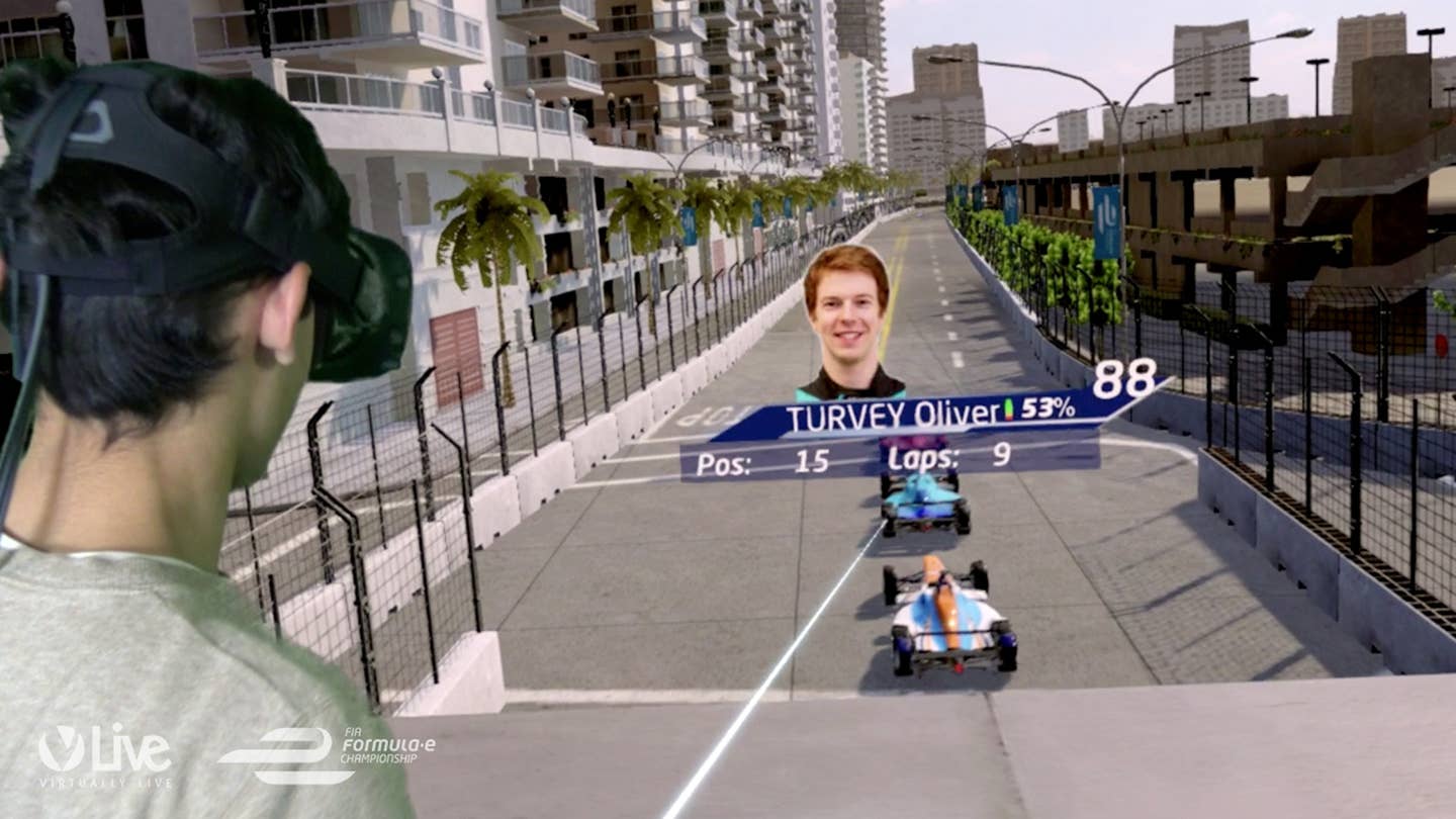 Now You Can Watch Formula E Racing Using Virtual Reality