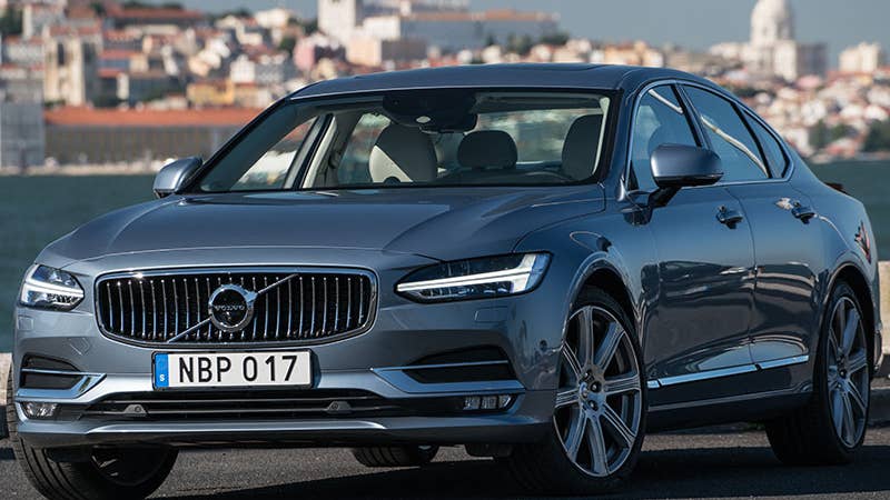 Looking Across the Iberian Peninsula in the Volvo S90