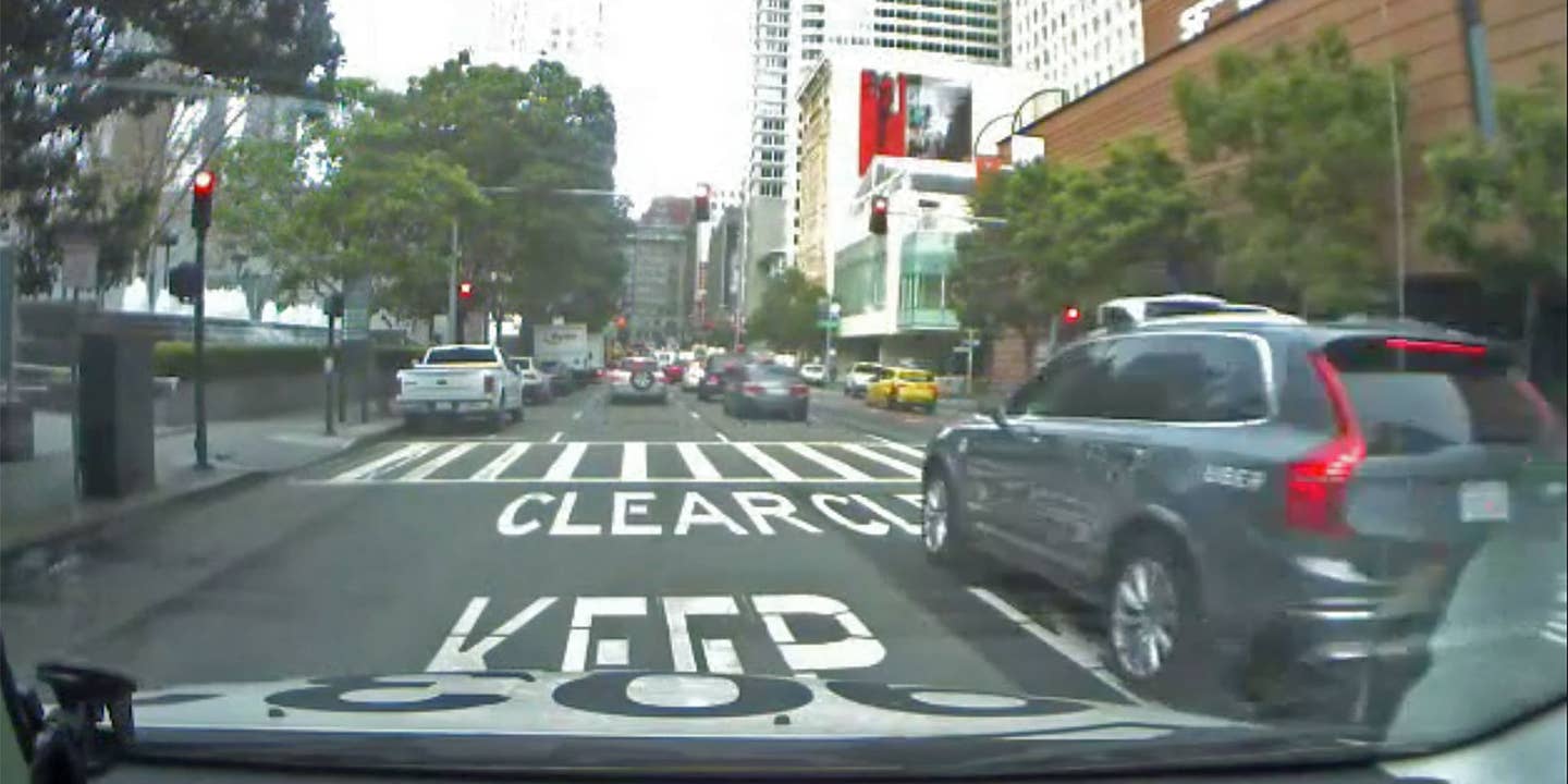 Whoa, Did That Self-Driving Uber Run a Red Light in San Francisco?