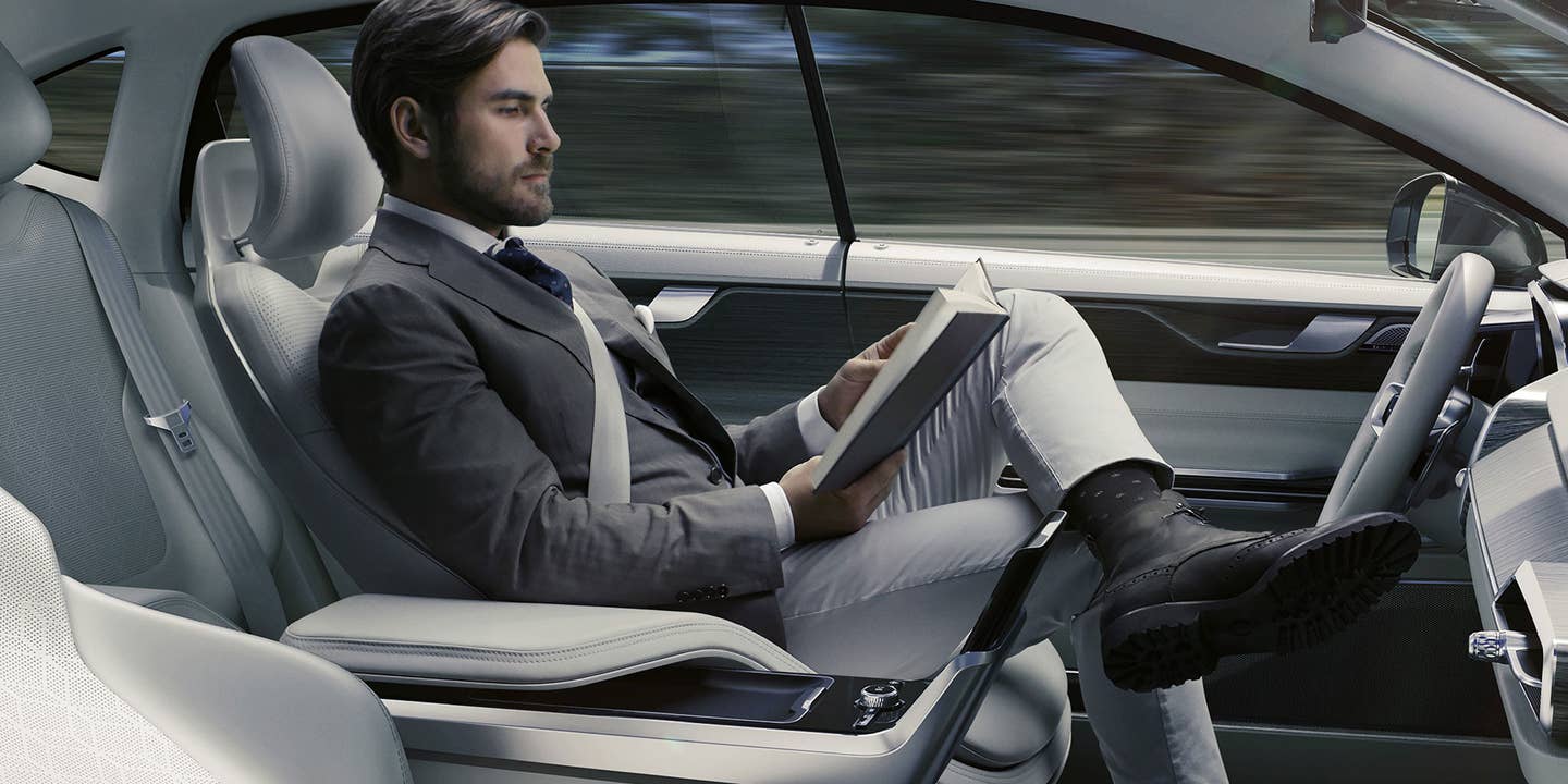 Volvo’s Concept 26 Seat is an Autonomous Car Trust Fall