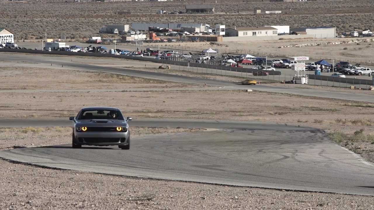 Demystifying Willow Springs in a Dodge Challenger Hellcat
