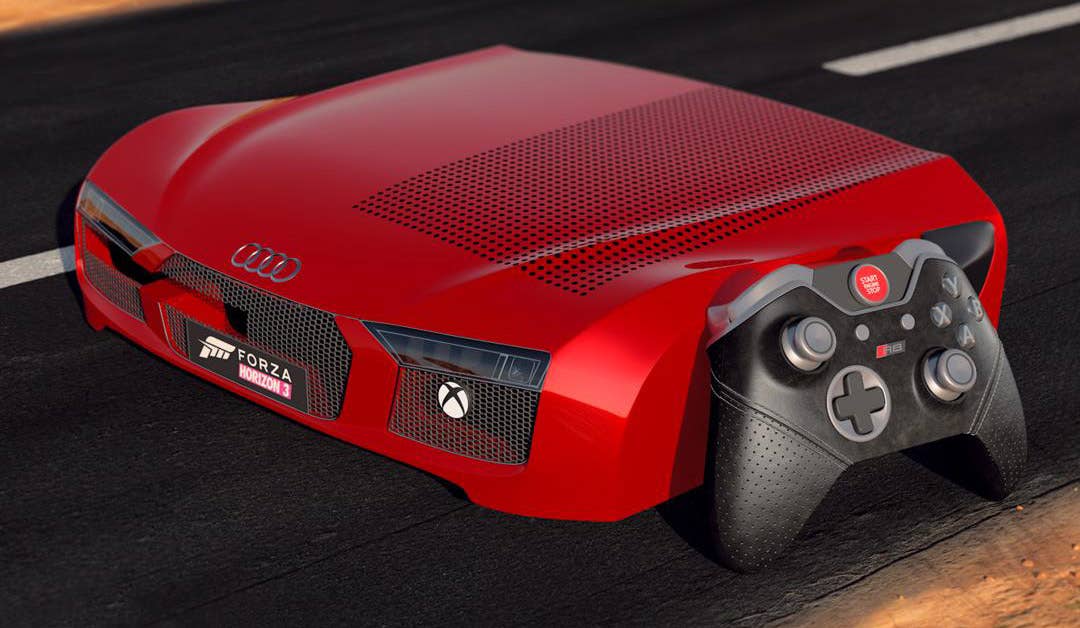 Microsoft’s Giving Away This Custom Audi R8 Xbox One Console