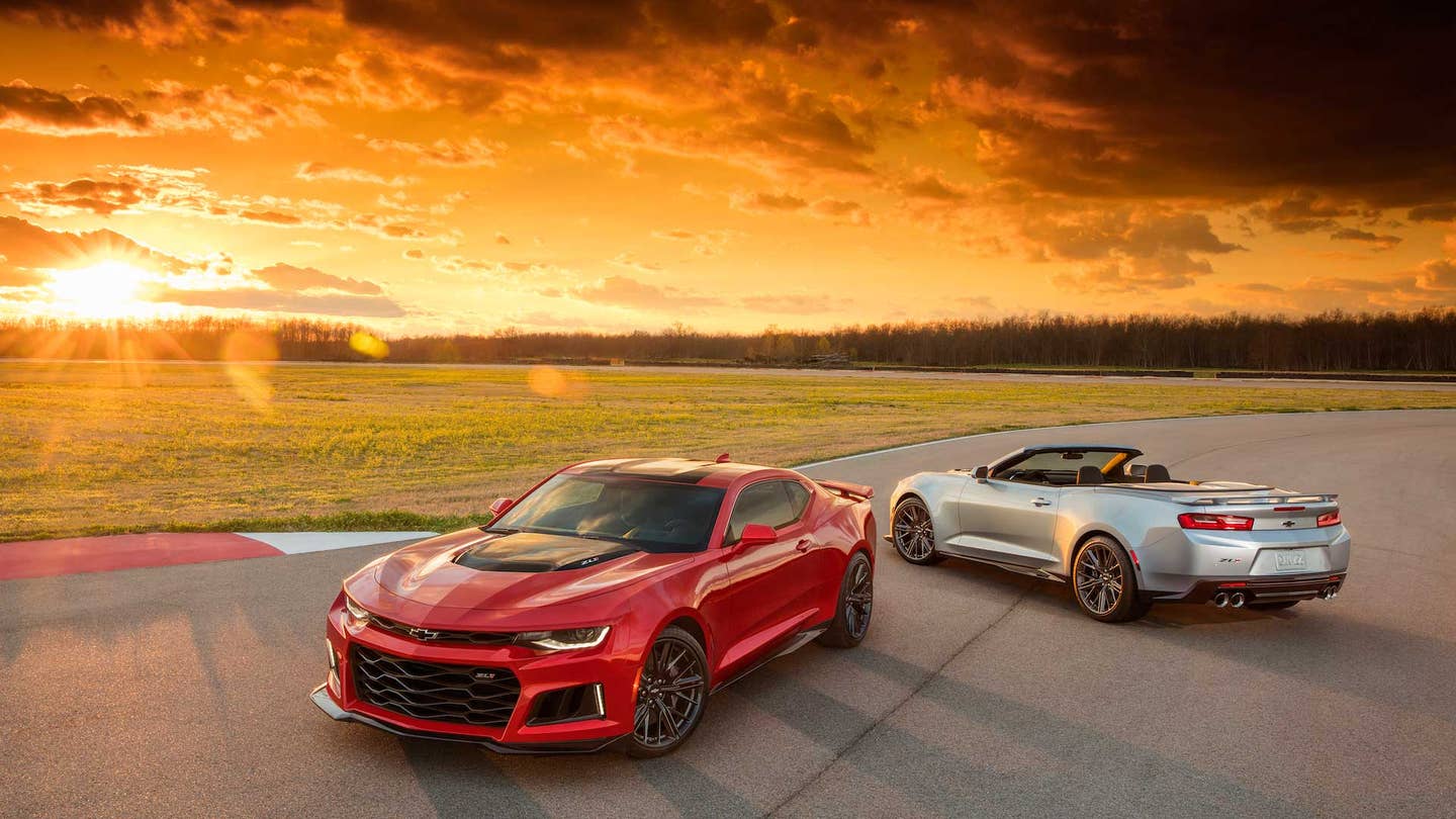 How the Chevy Camaro ZL1 Will Slay Ford’s Mustang Shelby GT350R