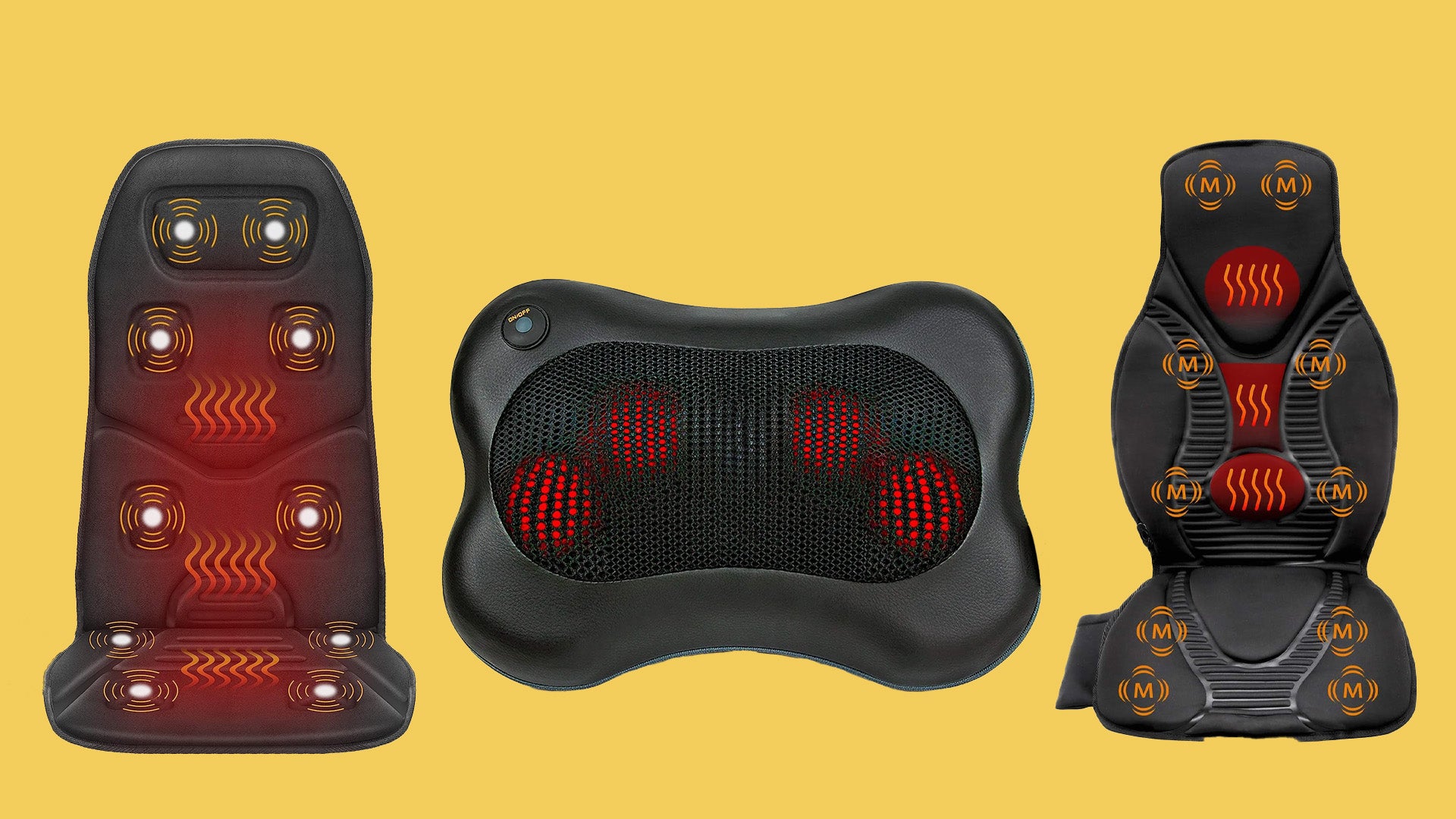 THE BEST LOWER BACK MASSAGER FOR HOME, OFFICE, CAR!! 