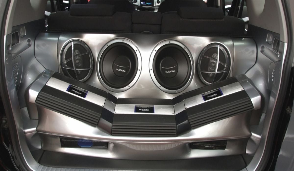 15-Inch Subwoofers Close Up
