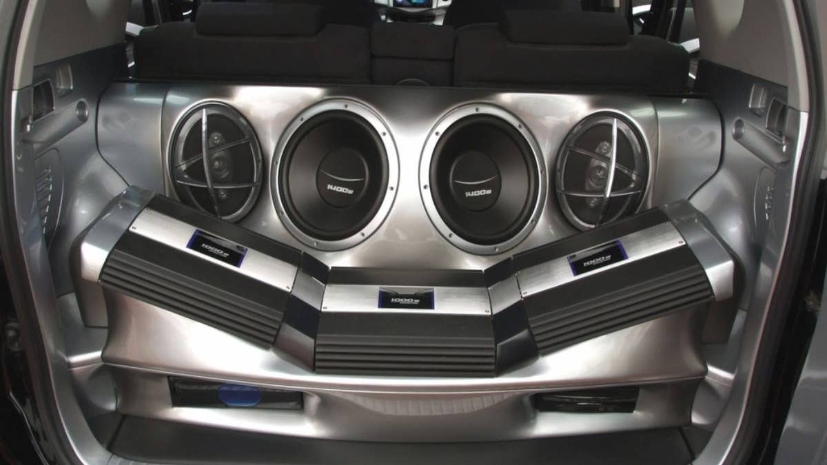 15-Inch Subwoofers Close Up