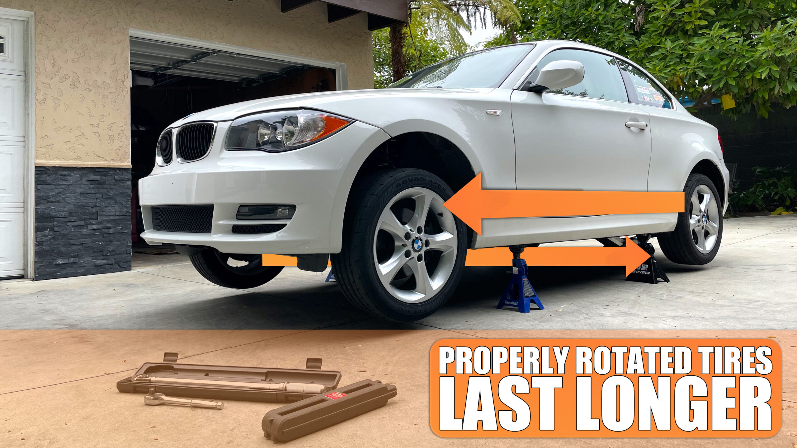 How to Rotate Car Tires | The Drive