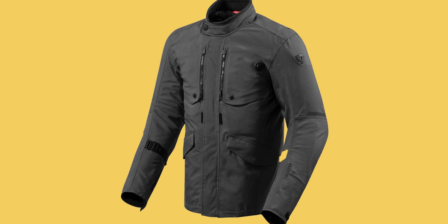 The Rev'it! trench gtx jacket is the best overall winter motorcycle jacket