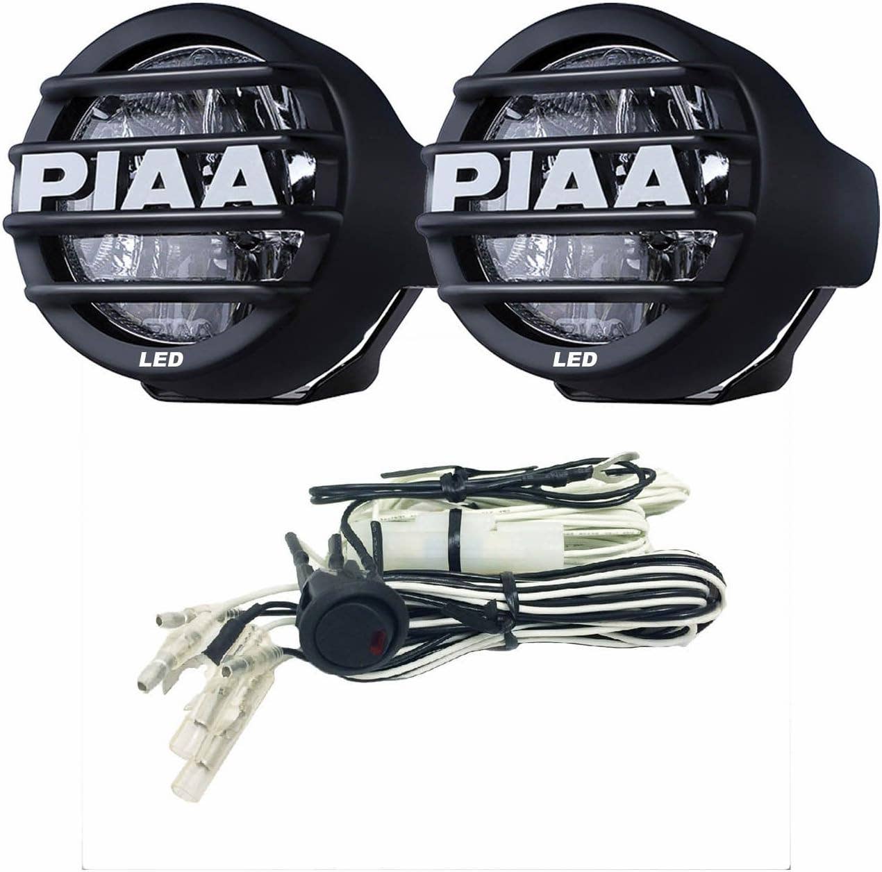 Piaa 3.5-Inch SAE Compliant LED Fog Light Kit