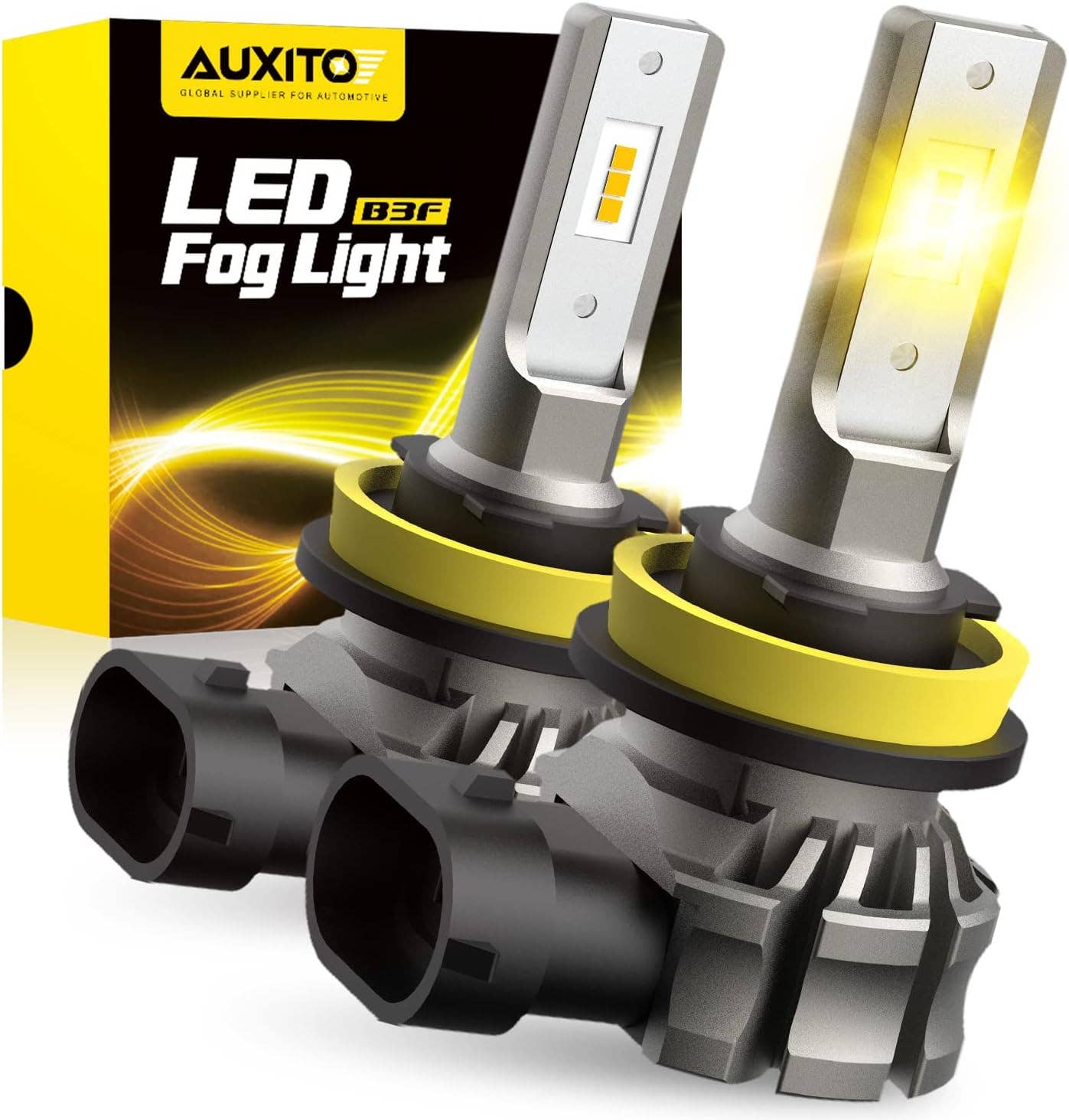 Auxito H11 LED Fog Light Yellow