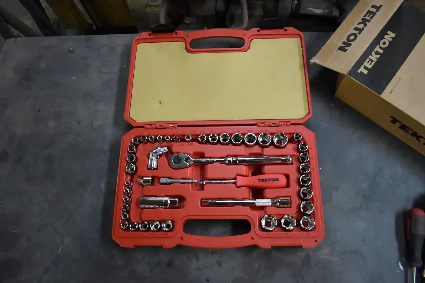 Tekton Mechanic's tool set