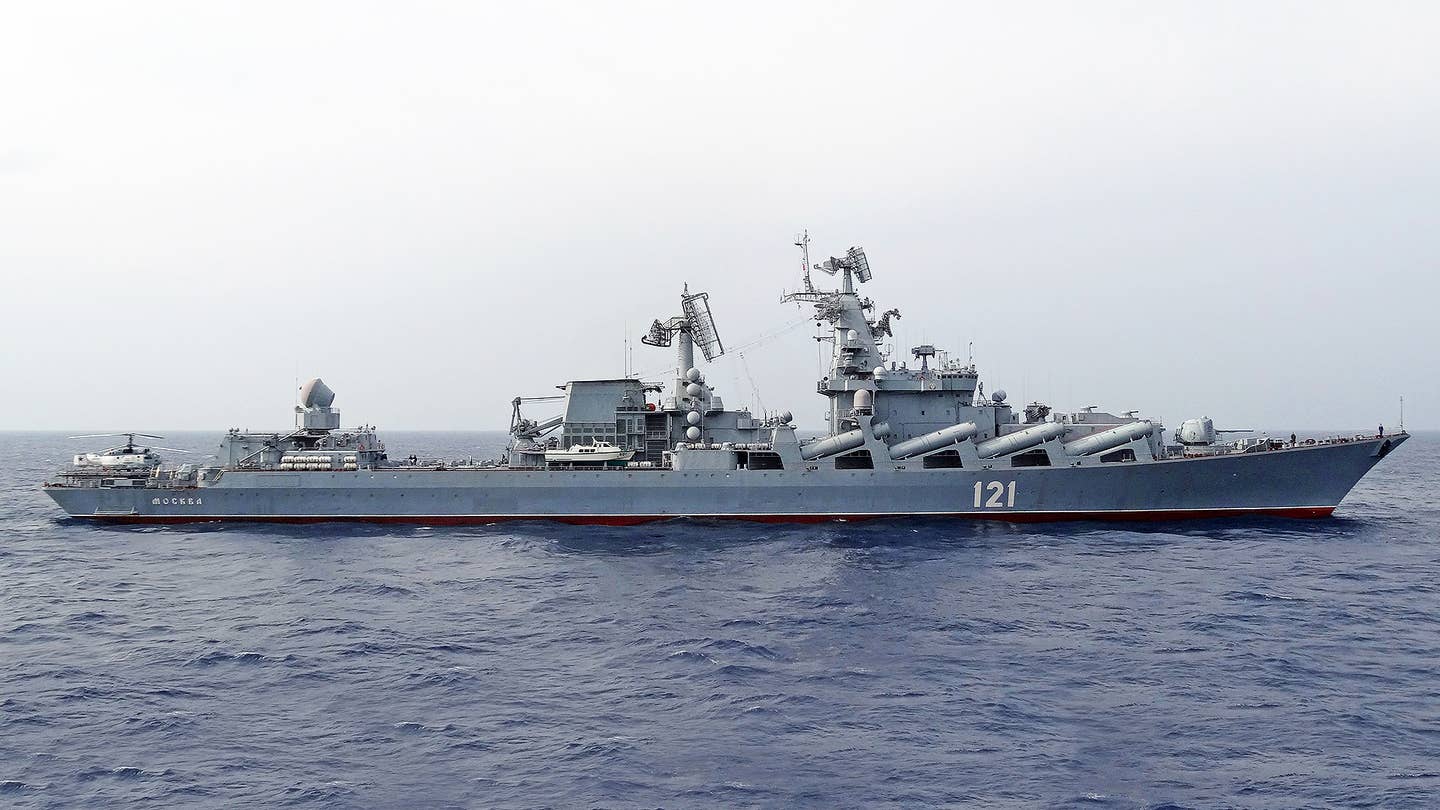 Russia’s Black Sea Flagship Moskva Has Exploded Off Ukraine (Updated)
