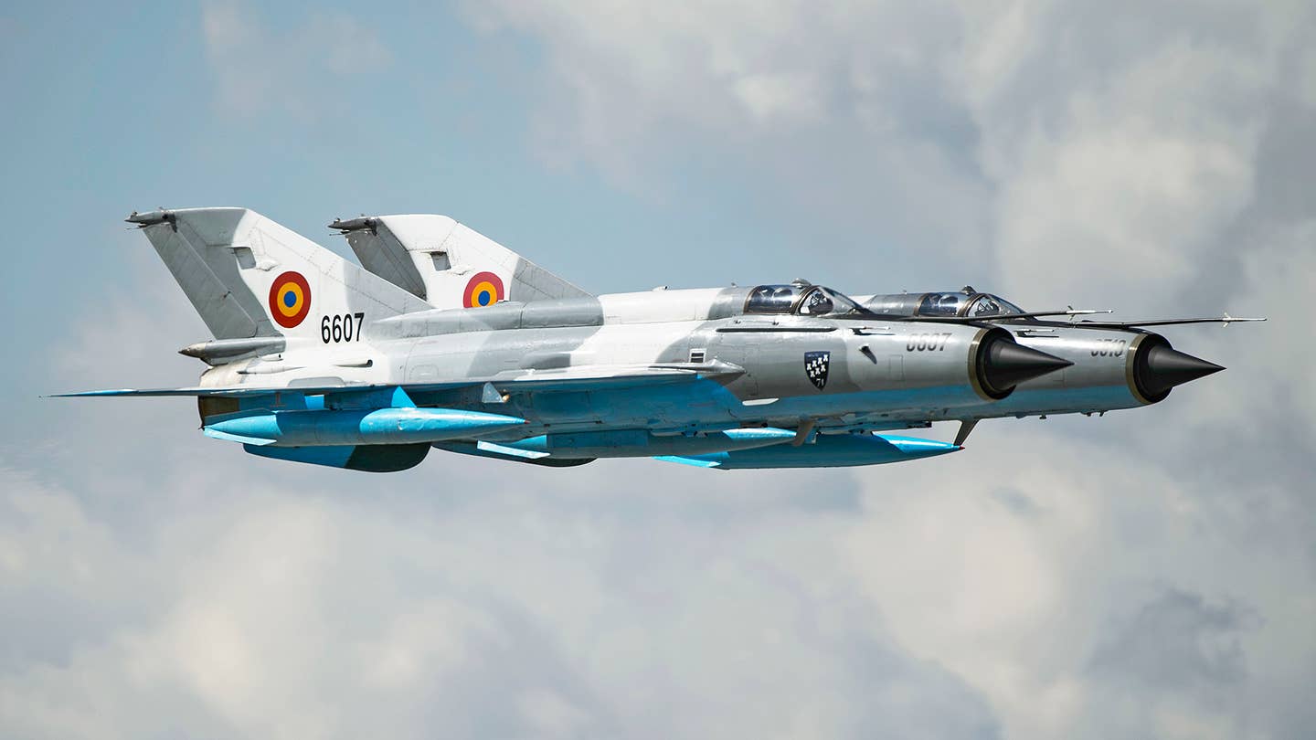 Romanian MIG-21s grounded