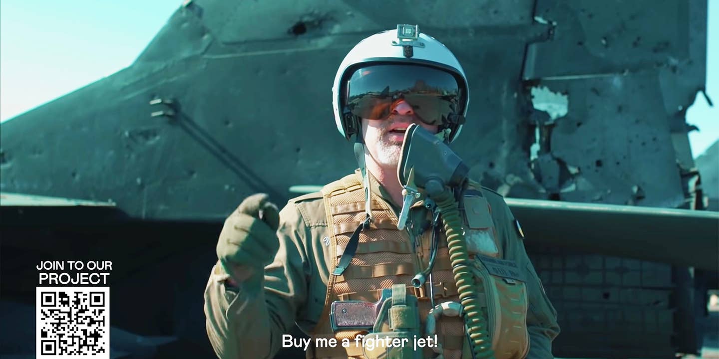 Ukrainian Air Force Crowdfunding Effort Asks ‘Buy Me A Fighter Jet!’