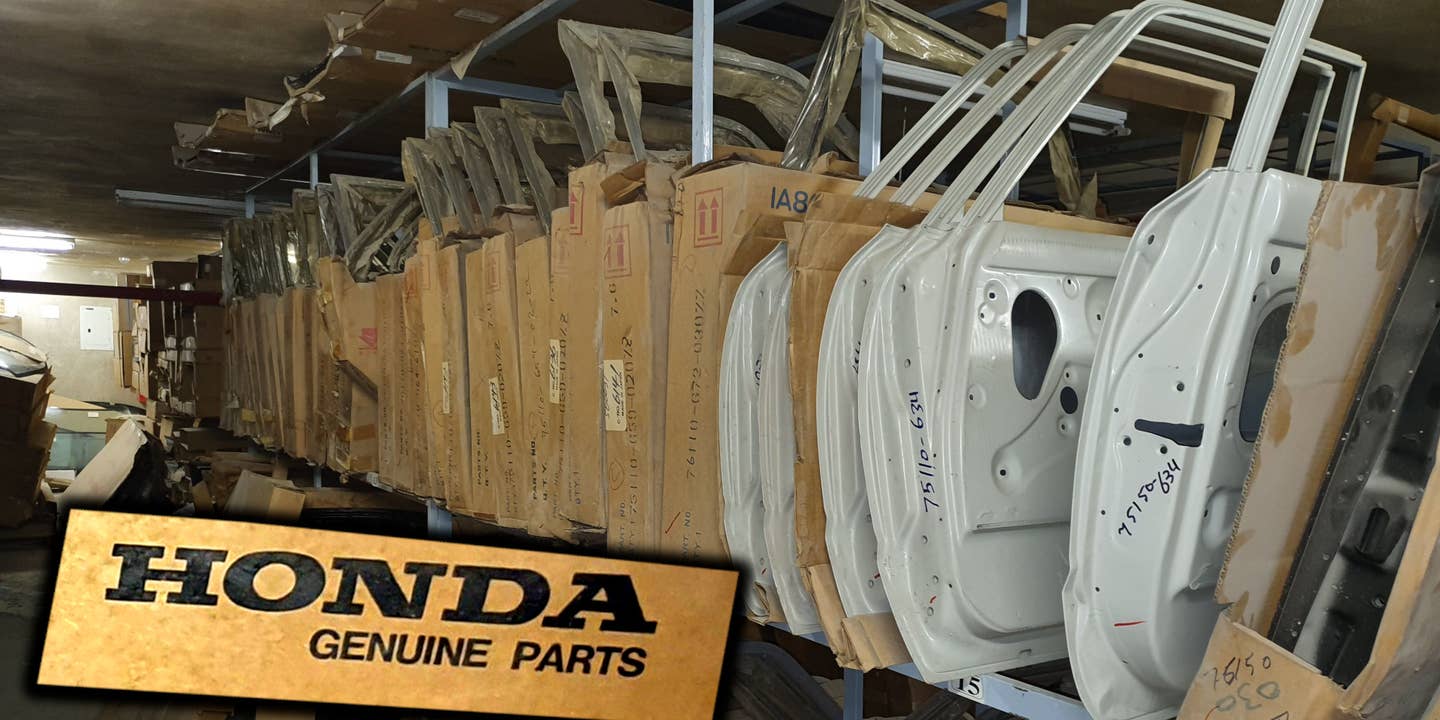 Motherlode of 90,000 Honda Parts Could Be Yours for $1.75 Million