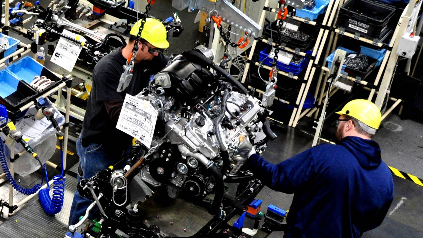 Toyota Will Invest $383 Million In US Engine Plants