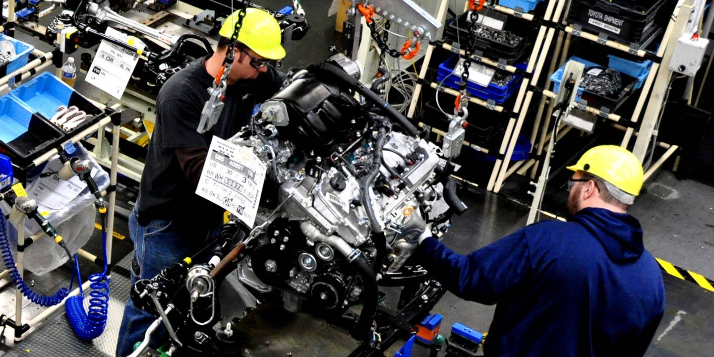 Toyota Will Invest $383 Million In US Engine Plants