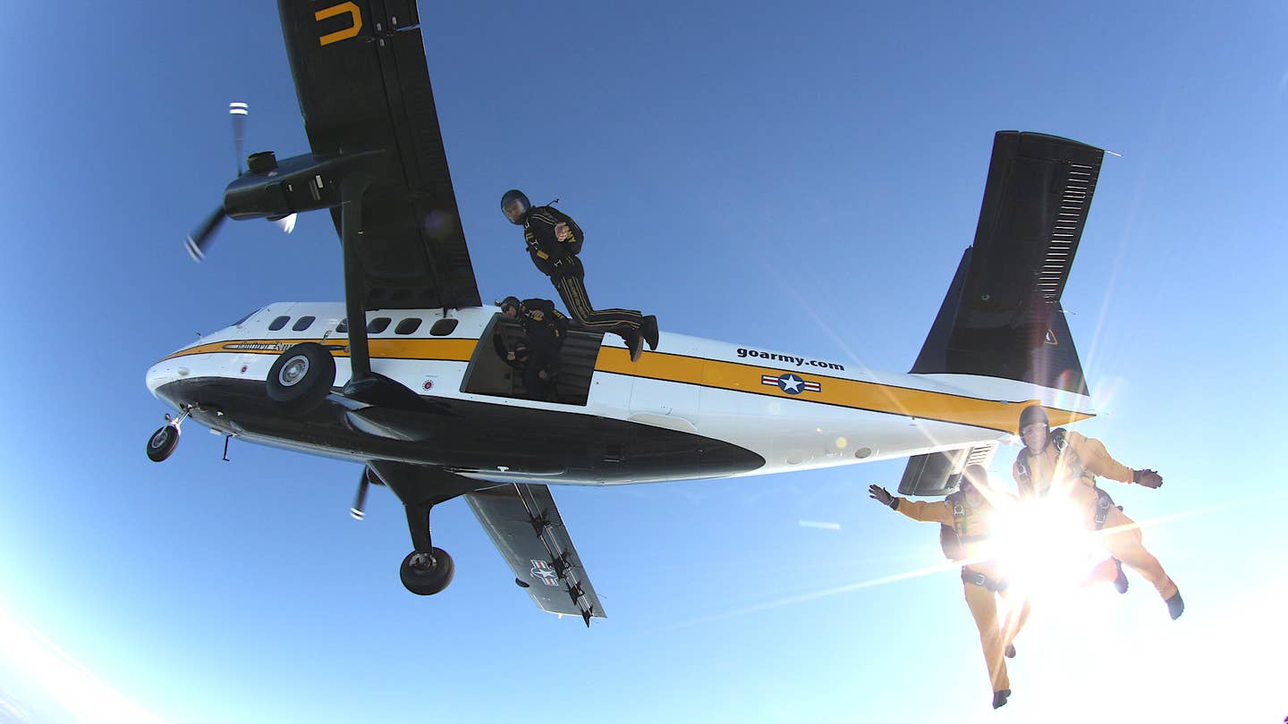 Air Scare In The Capital Was Caused By The Golden Knights Parachute Team (Updated)